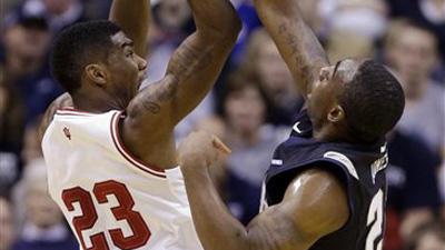 Saddiq Bey celebrating